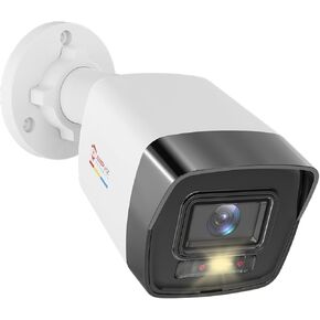 Anpviz 5MP PoE IP Camera Outdoor, Smart Dual Light Color Night Vision, Human & Vehicle Detection, Wired Bullet Security Camera with Audio, 114° Wide Angle, 120dB WDR, IP67 Waterproof(H Series)