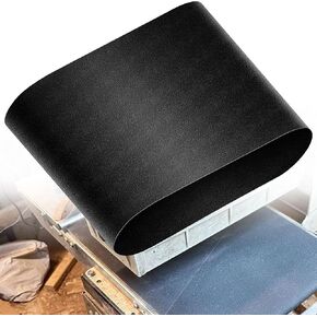 Wood Drum Sander Replacement Conveyor Feed Belt, Black, Compatible With JET & Performax 16-32 Plus Drum Sander, Size: 16-1/4" x 43-1/2"