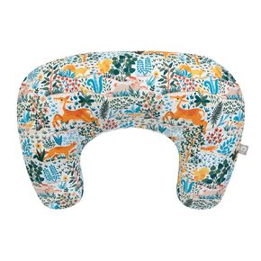 Boppy New Nursing Pillow – Colorful Forest Animals – Larger, More Supportive Pillow for Breastfeeding & Bottle Feeding – Firmer Fill, Higher Lift, Larger Area Than Original Nursing Pillow