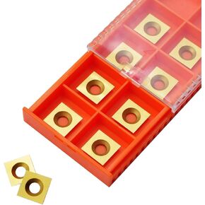 Titanium Coated Ci3 12mm Round Carbide Insert For Hollower Wood Turning Lathe Finisher Tools, 10 pcs, 10 Pcs