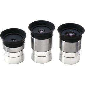 Complete Telescope Eyepiece Set - Multi-Coated Optics - 1.25 inch Eyepiece Set with 4mm, 10mm, 20mm Lenses, 5X Barlow Lens, 2 Moon Filters, 2 Polarizing Filters