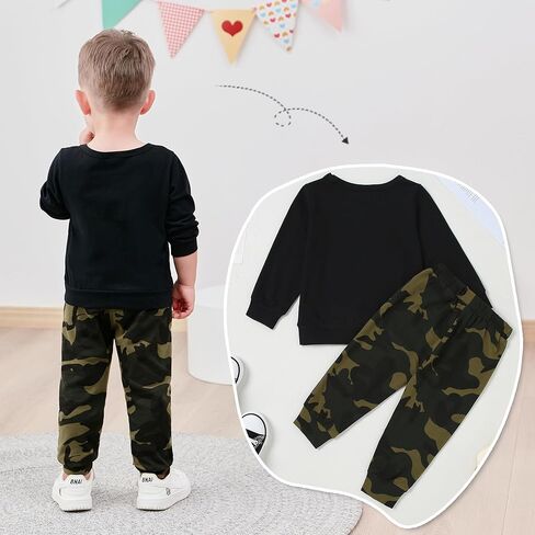 SANMIO طفل صبي ملابس طفل الفتيان الخريف الشتاء وتتسابق طويلة الأكمام البلوز البلوز بلوزات وسراويل 2 قطعة مجموعة الملابس in Kuwait
