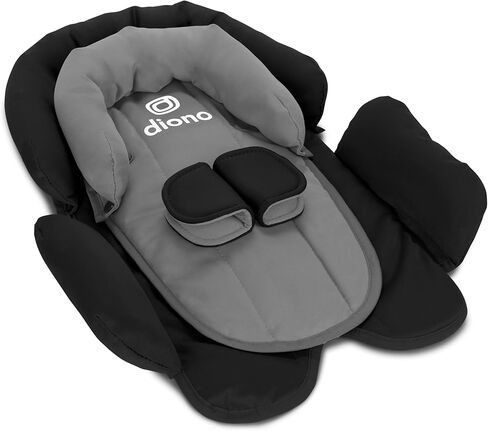 Diono Cuddle Soft 2-pack 2-in-1 وسادة دعم الجسم لرأس الطفل لحديثي الولادة وسادة إدراج مقعد السيارة فائقة النعومة، مثالية لمقاعد السيارات للأطفال الرضع، مقاعد السيارة القابلة للتحويل، عربات الأطفال، التوت البري الأرجواني in Kuwait