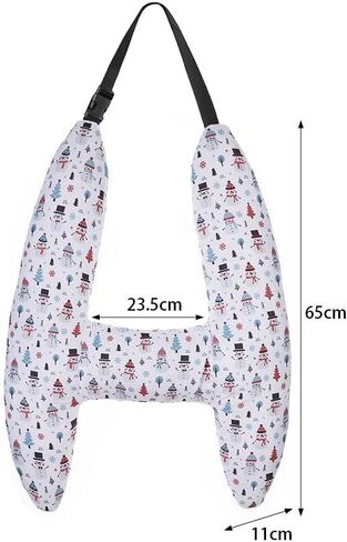 H-Shape Car Seat Pillow for Kids and Adults Universal Car Sleeping Head Support Aircraft Travel Pillows Travel Neck Rest Car Seat Pillow Neck Support Pillow for Carseat Long-Distance Sleeping in Kuwait