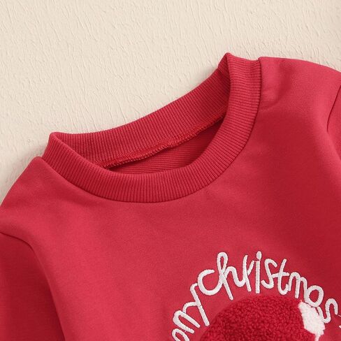 MAYUMMPY Toddler Girls Boys Christmas Outfit Crewneck Sweatshirts Long Sleeve Tops Shirt Pullovers Sweater Fall Clothes in Kuwait