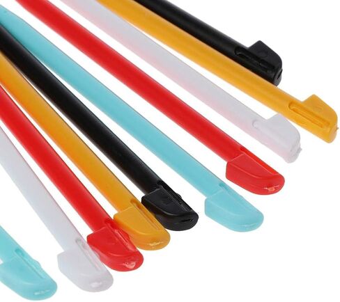 10Pcs Stylish Color Touch Stylus Pen Compatible for Wii U WIIU Gamepad Console Wii U Controllers Accessories in Saudi Arabia