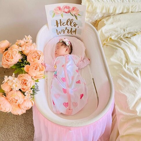 Baby Sleep Sack 1.0 TOG, Organic Cotton Baby Wearable Blanket with Two-Way Zipper, Swaddle Transition Baby Sleeping Bag, All-Season Sleep Sack for Newborn Infant Toddler Boy Girl, 2-Pack, 6-12 Month in Saudi Arabia