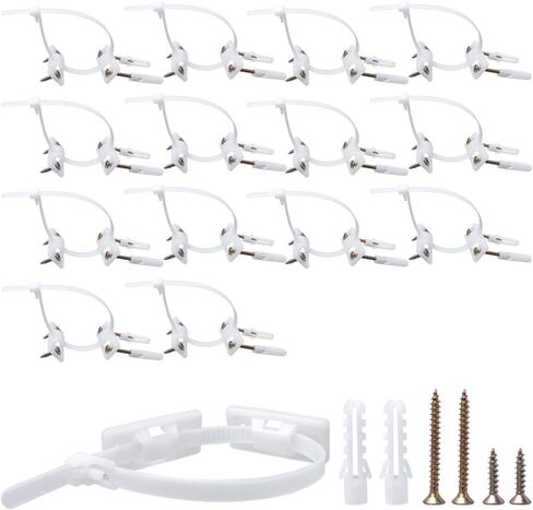 مجموعة مرساة حائطية لسلامة الأطفال من ميسي مكونة من 15 قطعة من أشرطة الأثاث المقاومة للطرف والقابلة للتعديل | مجموعة شديدة التحمل مضادة للطرف لخزانة رف الكتب in Kuwait