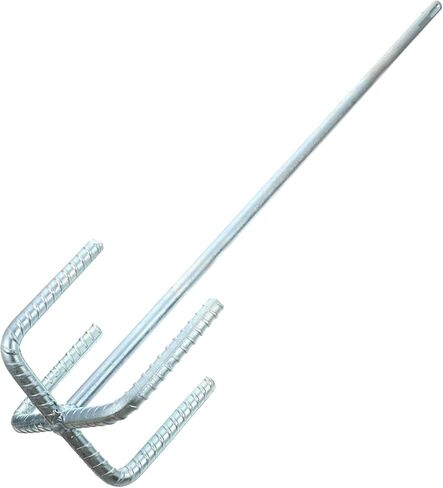 Homoyoyo Drywall Mud Mixing Wand Drill Mixer Drill Attachment Paddle Drill Bits for Concrete Power Tools Concrete Tools Drywall Mud Mixer Sticks Mixer Head 45# Steel Electric Mixer Drill in Saudi Arabia