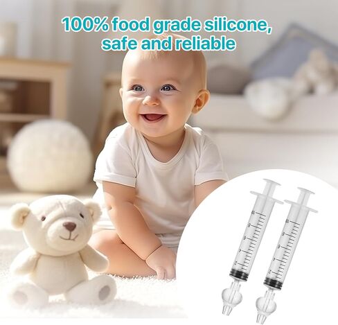 شفاطة أنف للأطفال، شفاطة أنف احترافية لتنظيف أنف الرضع متوافقة مع رذاذ الأنف الملحي للأطفال - أطراف سيليكون خالية من مادة BPA، نظامان محمولان لري الأنف مع حقيبة in Kuwait