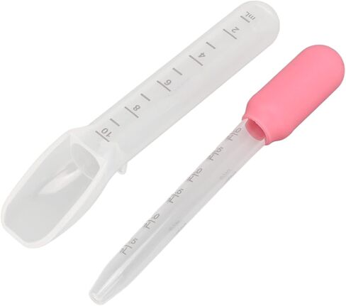 Baby Liquid Medicine Dropper Food Grade Soft Silicone Design Oral Medicine Baby Dispenser Kit (Pink) in Saudi Arabia