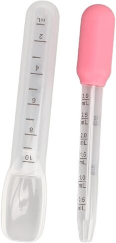 Baby Liquid Medicine Dropper Food Grade Soft Silicone Design Oral Medicine Baby Dispenser Kit (Pink) in Saudi Arabia