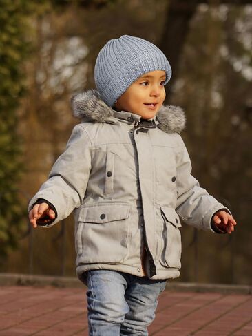 Glooarm 3 Pack Baby Beanie Knit Toddler Beanie Hat Hip-Hop Baby Acrylic Bonnet Infant Cozy Hat for Boys Girls, 0-5 Years in Saudi Arabia