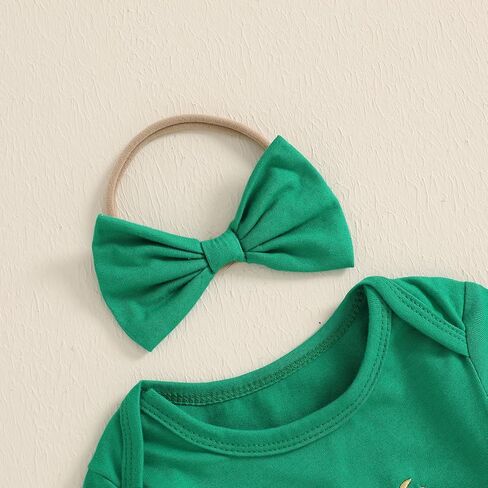 My First Christmas Baby Girl Outfit Santa Long Sleeve Romper Jumpsuit Christmas Newborn Girl Outfits Clothes in Saudi Arabia
