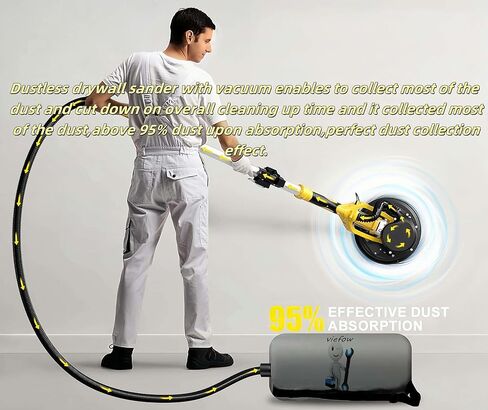 حقيبة تجميع الغبار تناسب حقيبة تجميع آلة طحن الجدران الخالية من الغبار، حقيبة تجميع الغبار الكهربائية لصنفرة الحوائط الجافة، مرفق أداة صنفرة الحوائط الجافة، ملحقات DIY in Kuwait