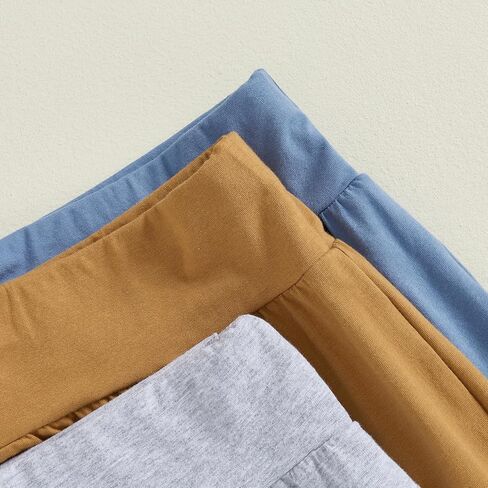 3Packs Unisex Baby Pants Newborn Baby Clothes Toddler Baby Pants Baby Soft Cotton Pants Fall Winter Outfit in Saudi Arabia