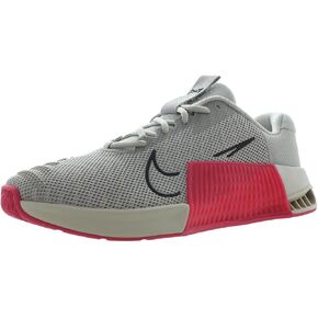 Nike Metcon 9 AMP Women's Workout Shoes (DZ2537-601, Pink Foam/Platinum Tint/Adobe/Dark Team Red) Size 7.5