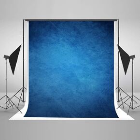 Kate 5×7ft Blue Portrait Photography Backdrop Abstract Photo Background for Photographer Video Pictures Photo Studio Prop Fabric