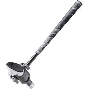 VR Golf Club Attachment Compatible with Meta Quest 3/Quest 3S, Aluminium Golf Club Handle for Golf +, 90 Degree Design VR Golf Simulator Grip Keep Tracking (Right)