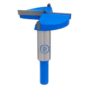 Forstner Drill Bit 2-3/4 Inch / 70mm Tungsten Carbide Wood Hole Saw Auger Opener Hex Handle 2.76" Woodworking Hinge Hole Drilling Boring Bit Cutter for Pressed Board Plastic Wood
