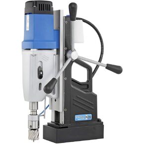 CS Unitec | MABasic 850 Portable Magnetic Drill Press | 1800W 4-speed Benchtop Power Drill Machine w/up to 3-1/16" Diameter & 10" Depth of Cut | Oil Bottle Included