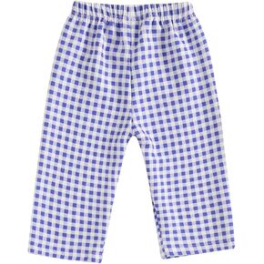 Toddler Baby Girl Boy Plaid Long Bloomers Harem Pants Basic Casual Summer Fall Comfy Bottoms Jogger Trousers