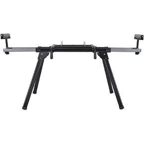 Portable Miter Saw Stand Stainless Steel Portable Work Support Stand for 440 Lb Max Table Saw 76-4/5'' Stand Miter Saw Table Folding Table Saw