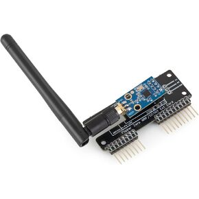 External CC1101 Antenna Module for Flipper Zero - SubGhz GPIO Board 433MHZ Antenna Provided（Orange）