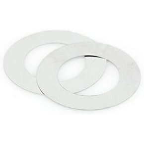 Amana Tool - 55358 Steel Shim 3/4 Overall Dia x .18mm Height x 32mm Inner Diameter