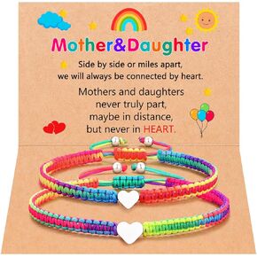 PINKDODO 2 Matching Heart Bracelet for Best Friends Gifts