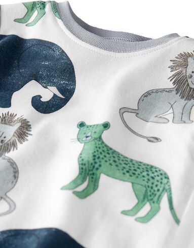 little planet by carter's Baby 2-Piece Pajamas Made with Organic Cotton, Safari, 9M in Saudi Arabia