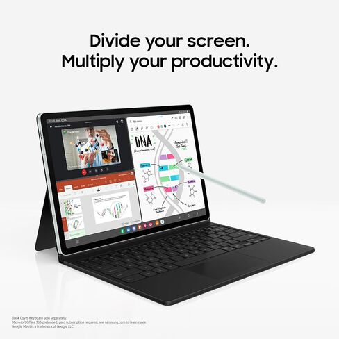 Samsung Galaxy Tab S9 FE Wi-Fi 10.9" 256GB Android Tablet S Pen, 8MP Camera, Lightweight Design, US Version, 2023, Silver (Renewed) in Saudi Arabia