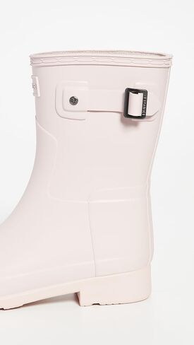 Hunters Boots Women's Refined Short Matte Boots, Echo, Pink, 10 Medium US in Saudi Arabia