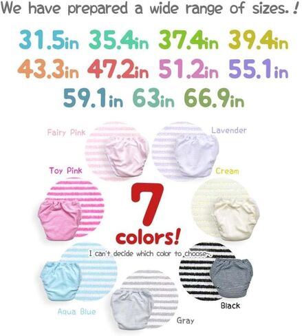 [4 layer, Easy-dry type Fluffy training pants. Leak-free 3D pile style. DEEP PINK 35.4 in(90cm) 28.6lbs(13kg) in Saudi Arabia