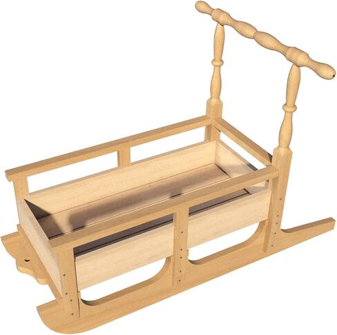 Wooden Snow Sled Plans DIY Downhill Sledding Winter Kids Children Woodworking in Saudi Arabia