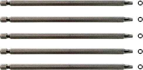 MaxTool 10PCs #1, 2, 3 x3" Screwdriver Power Bits Square Assorted Tip/Point/Head 1/4"Hex Drive #6150 Alloy Steel; SQsx3P10-6150 in Saudi Arabia