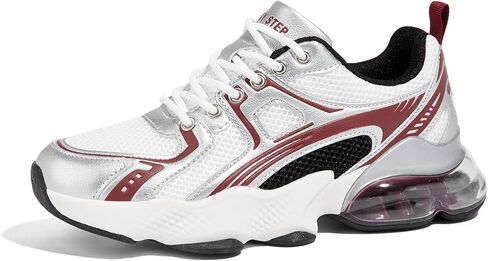 LUCKY STEP Women's Air Cushion Running Shoes Athletic Tennis Sneakers Lightweight Sports Mesh Gym Jogging Workout Walking Shoes in Kuwait