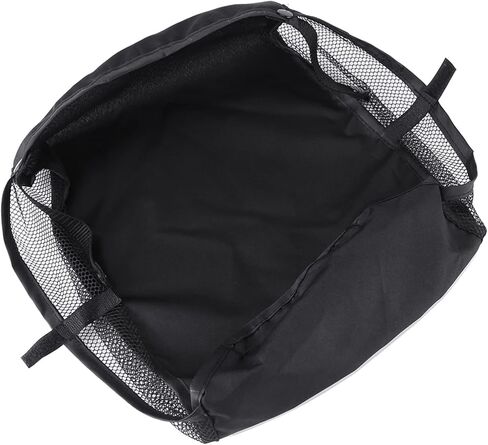 Stroller Organizer Under Baby Stroller Storage Basket Pram Waterproof Netting Underseat Basket Mesh for Stroller Storage Organizer Bag Accessories, 11.8x11.8x3.9inch in Kuwait