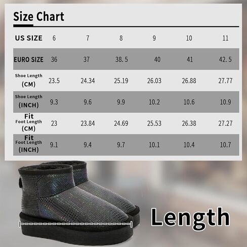 أحذية شتوية من جلد البقر الحقيقي للنساء، أحذية ثلج دافئة خفيفة الوزن للنساء مع بطانة من الفرو الصناعي in Kuwait