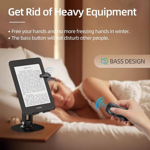 Remote Control Page Turner for Kindle Paperwhite Scribe Oasis, Sports Car Design, Kindle Clicker for E-Book Reading with Wrist Strap/Storage Bag in Saudi Arabia