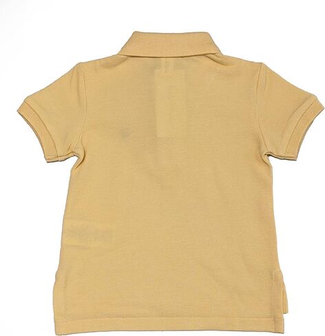 POLO RALPH LAUREN Infant Boys Mesh Classic Fit Polo Shirt (3M, Pale Yellow (Navy Pony)) in Saudi Arabia