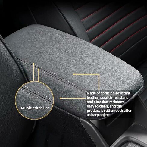 AOMSAZTO Armrest for 2007 2008 2009 2010 2011 2012 2013 Toyota Corolla Black in Saudi Arabia