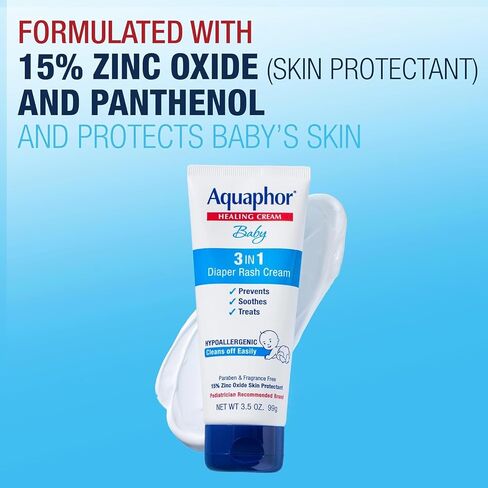 Aquaphor Diaper Rash Cream - 3.5 oz in Saudi Arabia