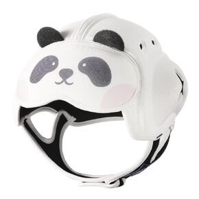 Baby Head Protector Baby Helmet for Crawling and Walking - No Bumps and Soft Safety Peak - Ultra Light and Adjustable Baby Head Protector Suitable for Babies 6-24 Months-Panda
