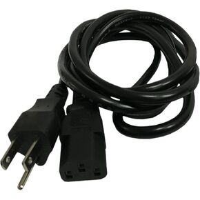 Old Skool 3 Prong Power Cord compatiible with Sony Playstation 3 PS3 Power Cord AC Cable