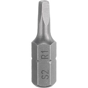 HARFINGTON Square Screwdriver Bit R3 1/4" Hex Shank 25mm/1" Length Magnetic 4 Point Hex Bits S2 Steel Industrial Grade Electric Screw Driver Bit 5mm Rod