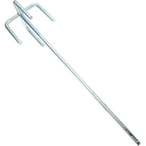 Angoily Concrete Mixer Rod, Cement Mix Concrete Mixing Head, Electric Drill Stirring Rod, Epoxy Mixer Paddles, Oil Paint Mixing Grout Mixer Concrete Drill Bit Stick for Mixer 45# Steel Putty