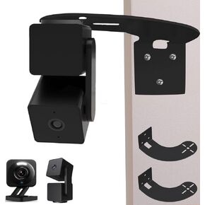 Uogw 2Pack Corner Camera Mount for Wyze Cam V4/Wyze Cam Pan V3,Maximum Coverage of 270° on Both Sides of The House,Reducing Blind Spots,Extended Corner Wall Mount Bracket for Wyze Cam