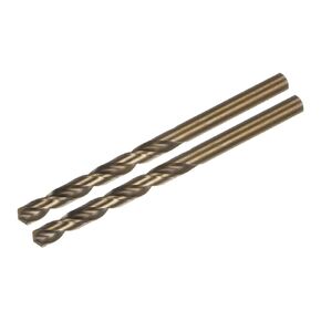 uxcell 6.4mm Drilling Dia Straight Shank High Speed Steel Cobalt Metric Twist Drill Bit Rotary Tool 2pcs