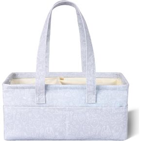 Mr. Pen- Baby Diaper Caddy Organizer, Cute Pattern, Diaper Organizer, Car Diaper Caddy, Baby Caddy Organizer, Portable Diaper Caddy, Diaper Organizer for Changing Table, Baby Organizer for Nursery
